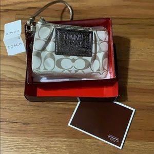 NWT Coach wristlet